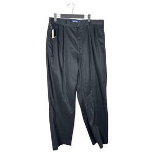 Polo Golf Ralph Lauren Vintage Black Straight Leg Trouser 36 x 30 NEW Deadstock